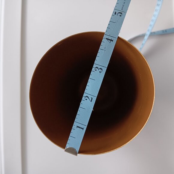 Gold Cylinder Metal Vase 10" H 4" W Lightweight Threshold Holiday Metallic Decor - Picture 3 of 6